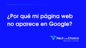 web no aparece en google
