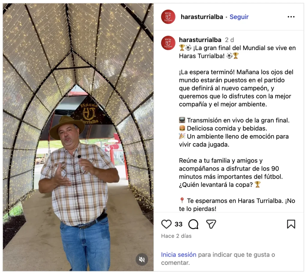 Ejemplo de un post de instagram indexado en google Post de instagram indexado en google
